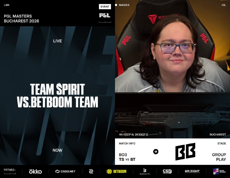 Фото поста канала Team Spirit CS2