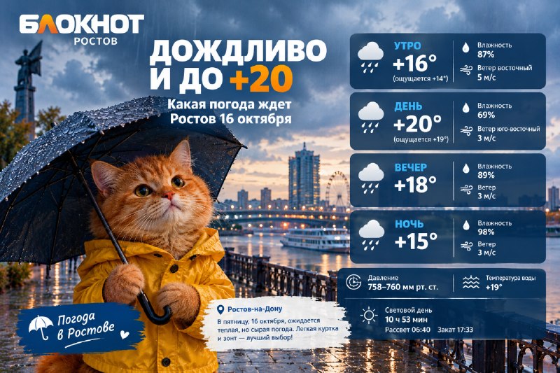 Фото поста канала  Блокнот Ростов