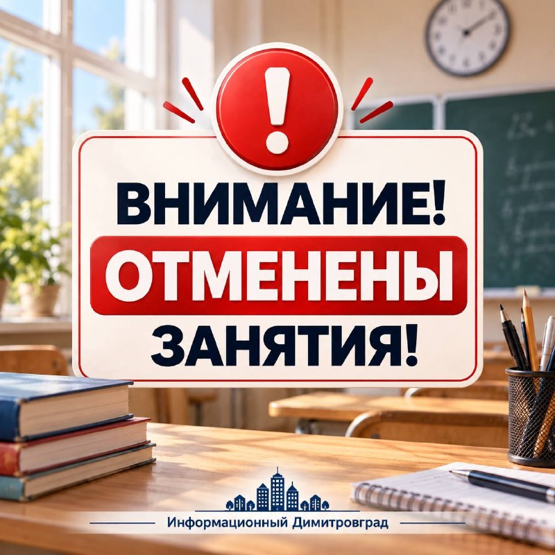 Фото поста канала  Информационный Димитровград