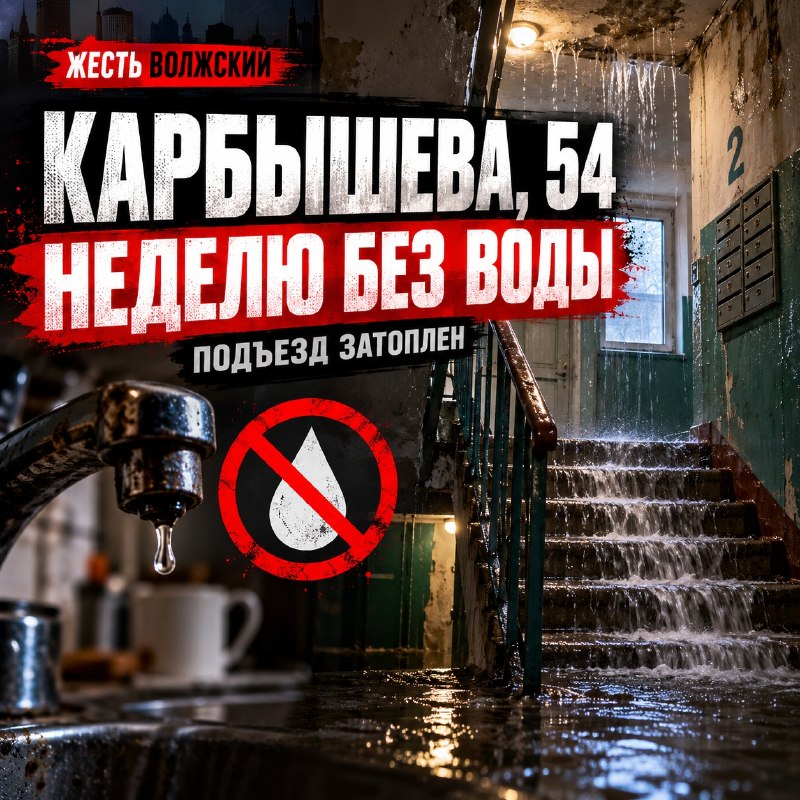 Фото поста канала  Жесть Волжский