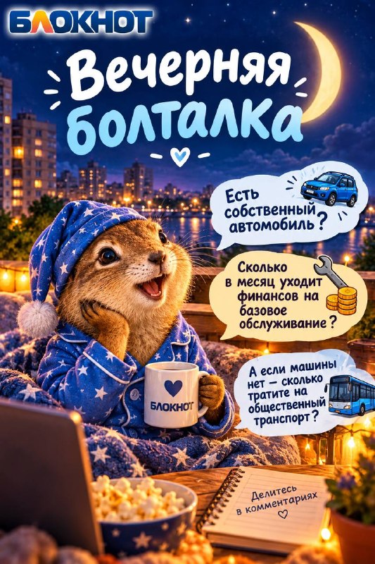 Фото поста канала  Блокнот Волжский