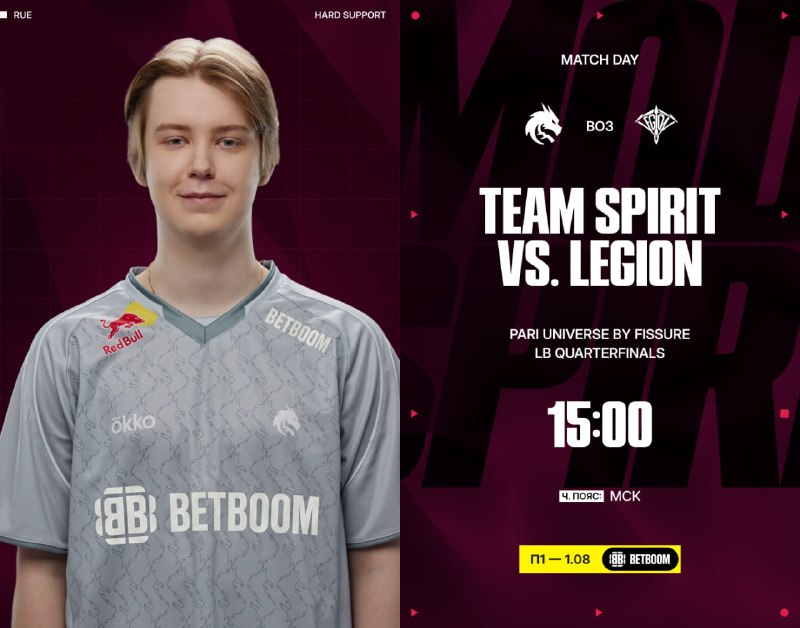 Фото поста канала Team Spirit