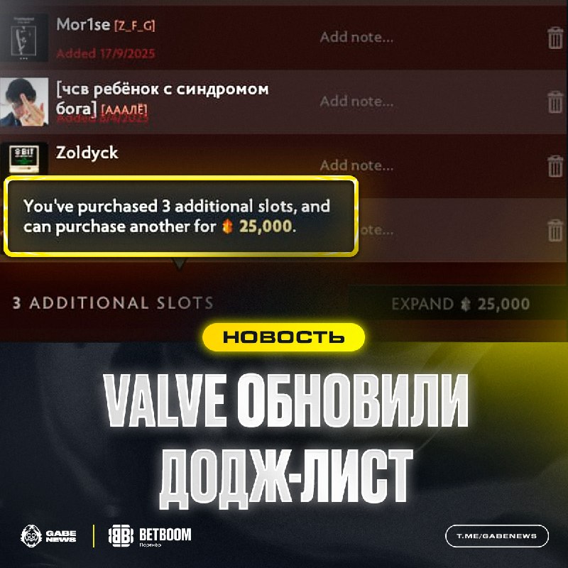 Фото поста канала Gabe News | Dota 2