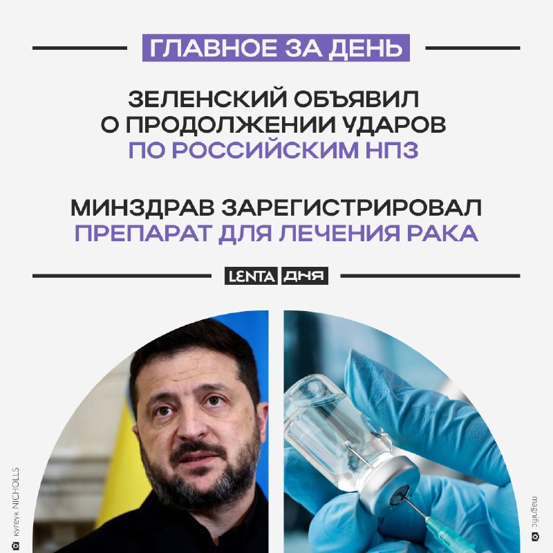 Фото поста канала Лента дня