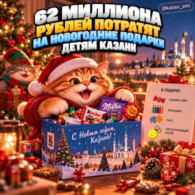 Фото поста канала Новости Казани и Республики Татарстан