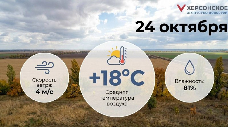 Фото поста канала  Херсонское Агентство Новостей