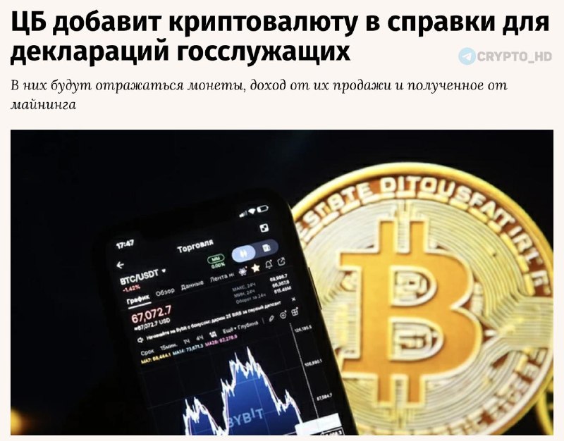 Фото поста канала Crypto Headlines