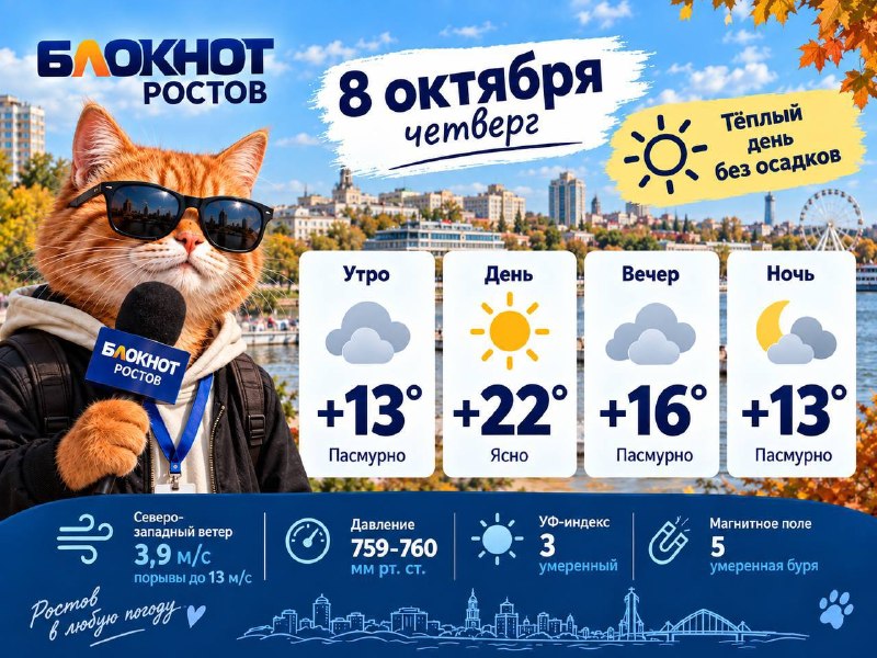 Фото поста канала  Блокнот Ростов