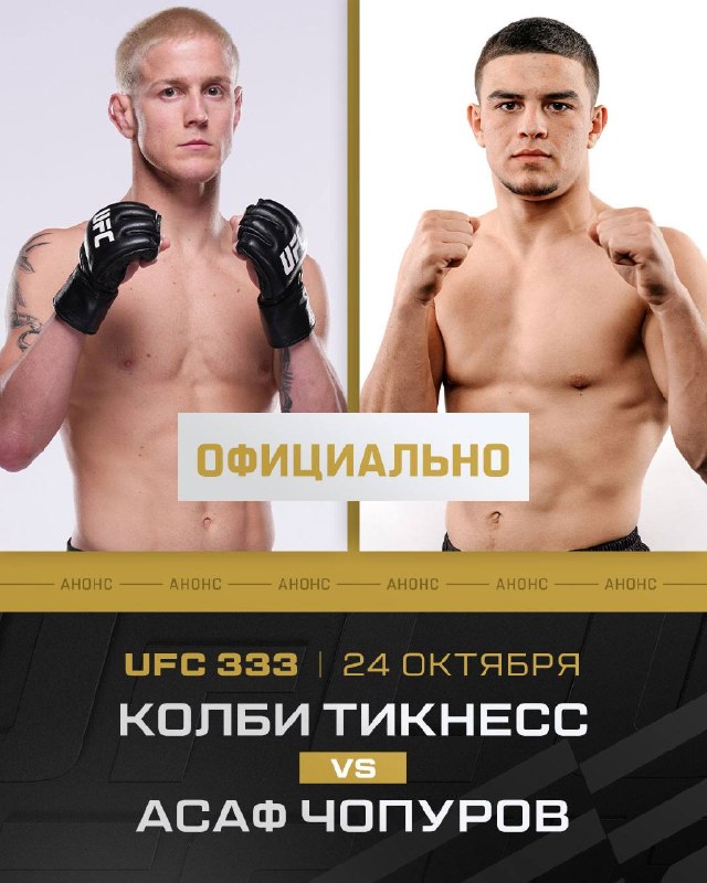 Фото поста канала UFC Eurasia