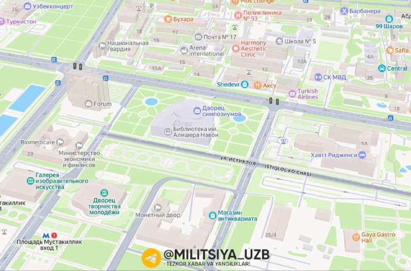 Фото поста канала  MILITSIYA UZB | Расмий канал