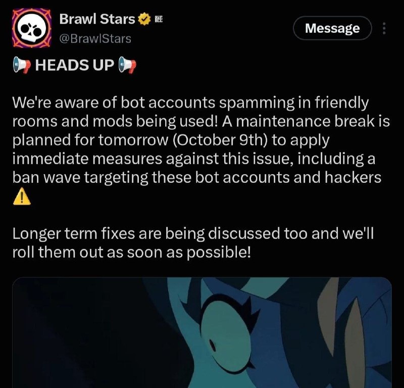 Фото поста канала Brawl Stars Live