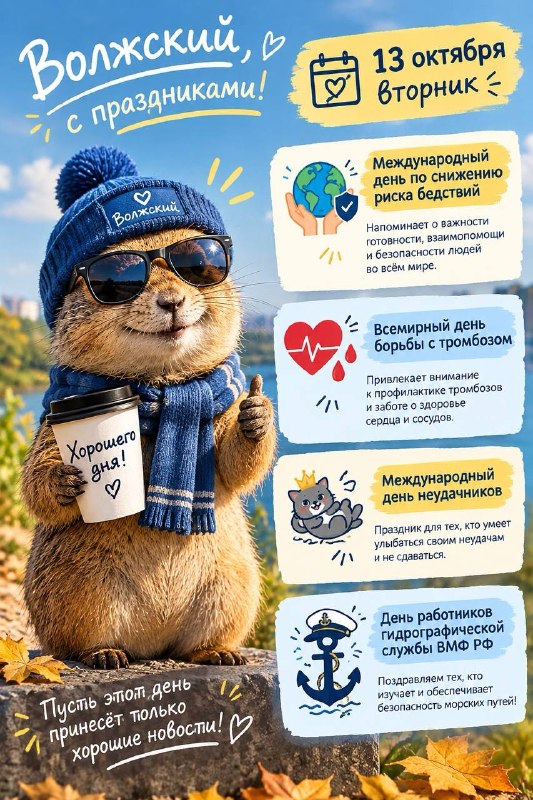 Фото поста канала  Блокнот Волжский