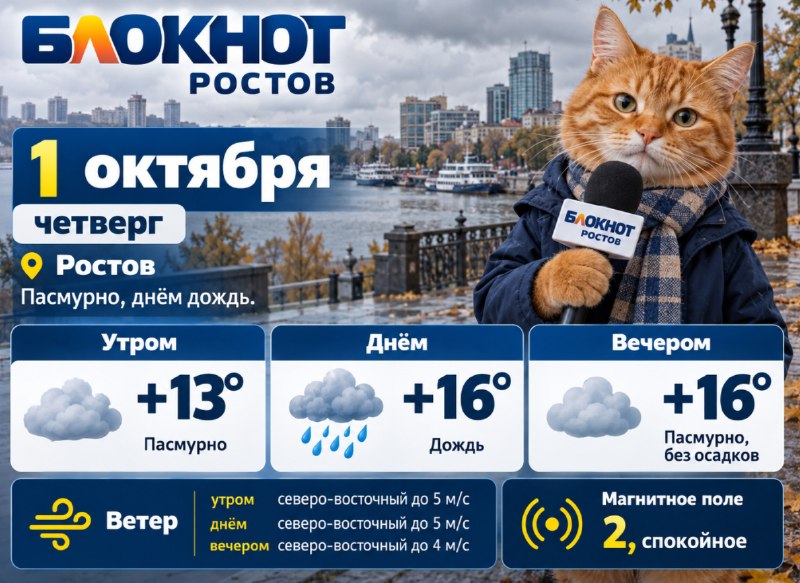 Фото поста канала  Блокнот Ростов