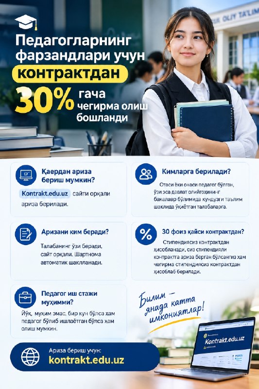 Фото поста канала  Tezkor Yangiliklar ⚡
