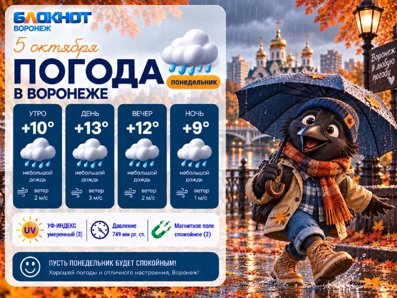 Фото поста канала  Блокнот Воронеж