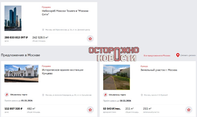 Фото поста канала Осторожно, новости