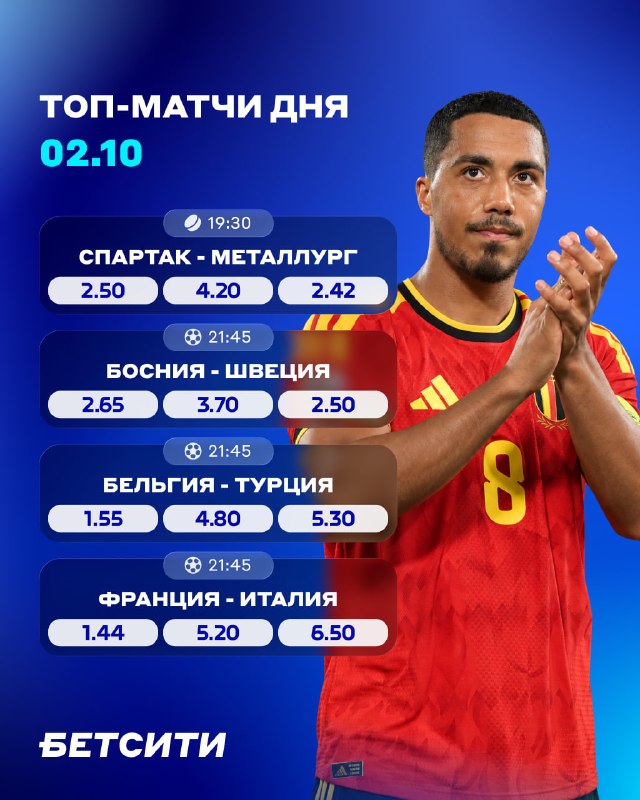 Фото поста канала БЕТСИТИ